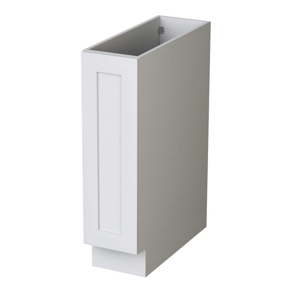 9-in. W x 24-in. D x 34.5-in. H in Ready to Assemble Plywood Pull Out Pantry Drawer Base Kitchen Cabinet in White price history on PriceWatchPro