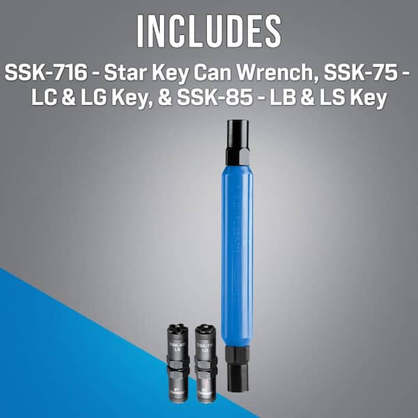 Star Key Ring Shiny Matte Chrome Key Fob Chain Gift Present