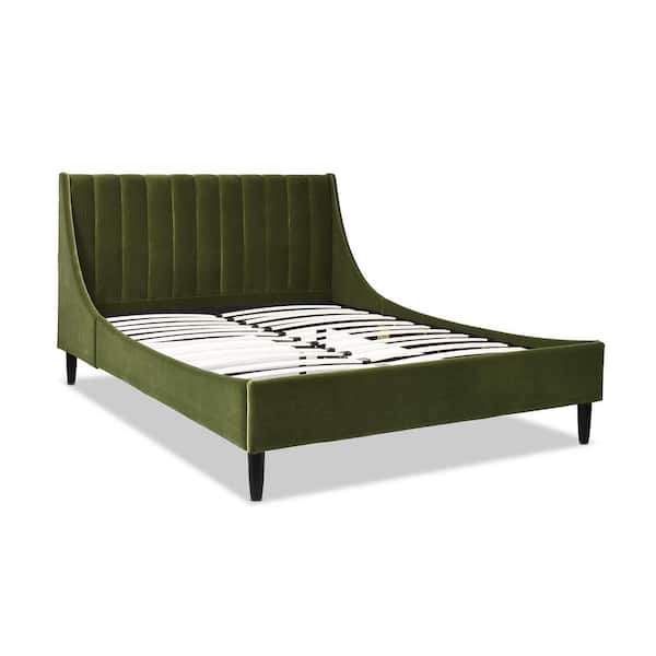 have-a-question-about-jennifer-taylor-aspen-olive-green-queen-performance-velvet-vertical-tufted