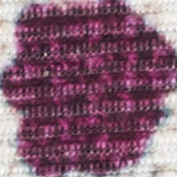 2 ft. x 10 ft. Blue Floral Washable Area Rug