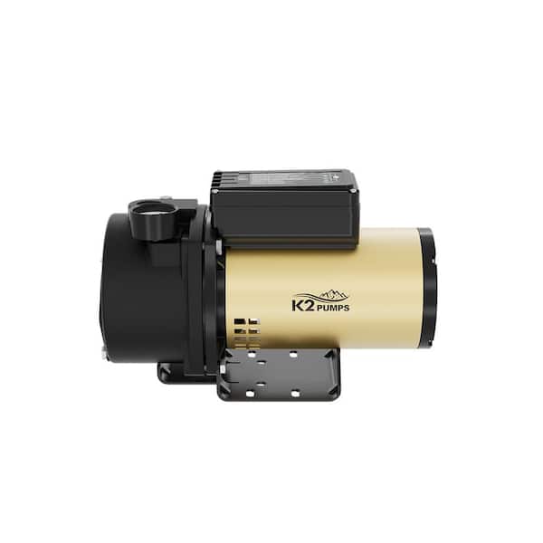 PRO GRADE 3/4 HP Convertible Jet Pump, Cast Iron, Intellijet, 115V / 230V