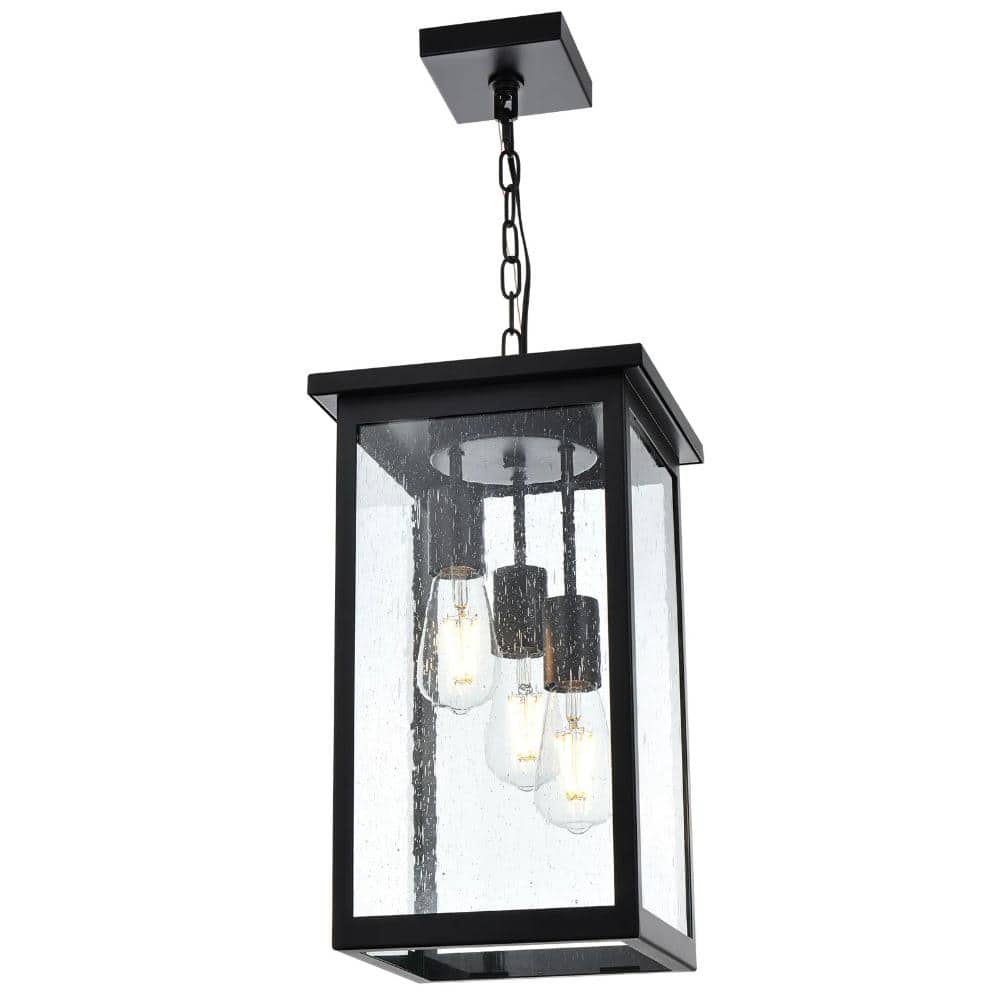 LED 5CCT Outdoor Pendant Light Fixtures Hanging Lantern Integrated for Porch Patio Garden Oil Rubbed Bronze price history on PriceWatchPro