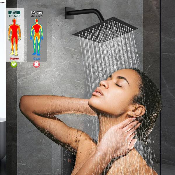 MTTCLE Single Handle 1-Spray Shower Faucet 1.6 GPM with Fixed