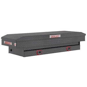 62.5 in. Gray Aluminum Compact Crossover Truck Tool Box