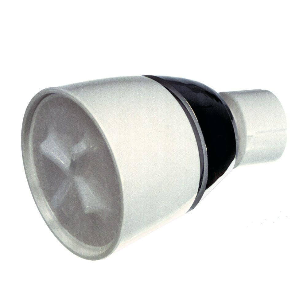 1-Spray 2 in. Single Ceiling Mount Fixed Shower Head in White price history on PriceWatchPro