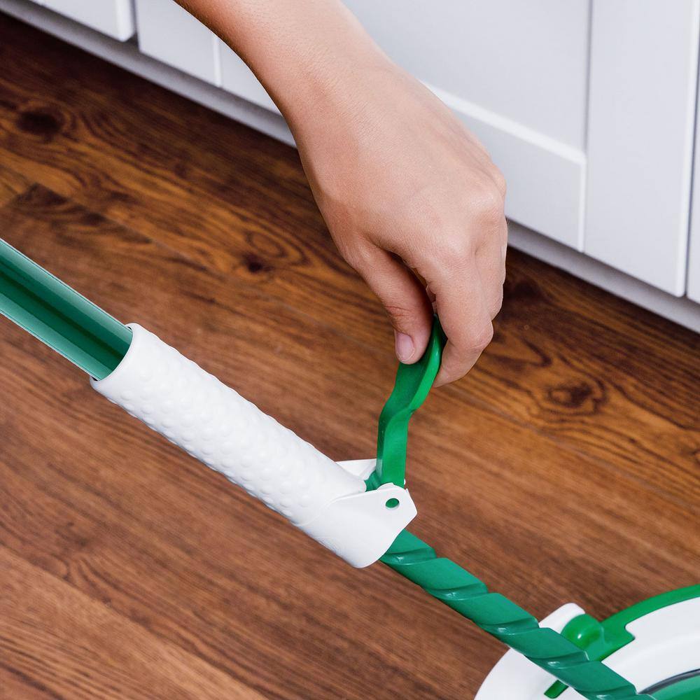 Libman Green and White Polypropylene Tornado Spin Mop System