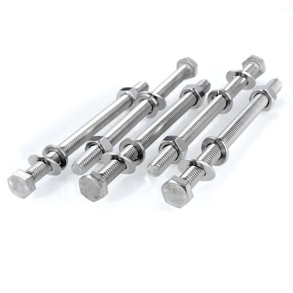 Fastenere 5/16-18 Stainless Steel Machine Screw Hex Nuts - Qty 25