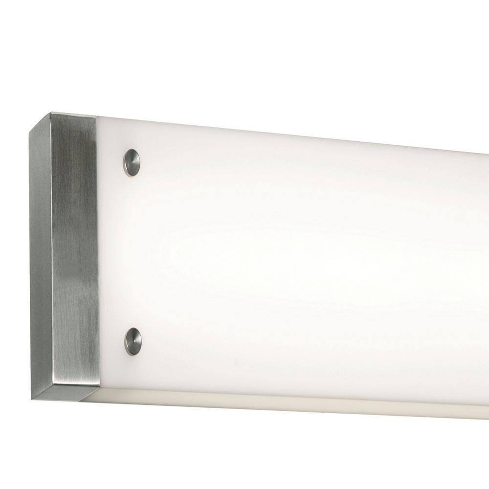 Satin Nickel 51.5" Dimmable LED Vanity Light