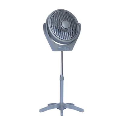 12 in. 3-in-1 Swirl Cool Stand Fan with Remote