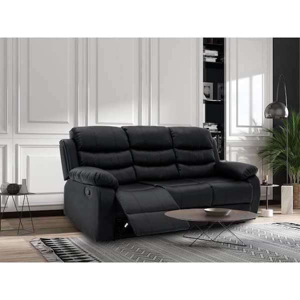 3 seater sofa recliner leather