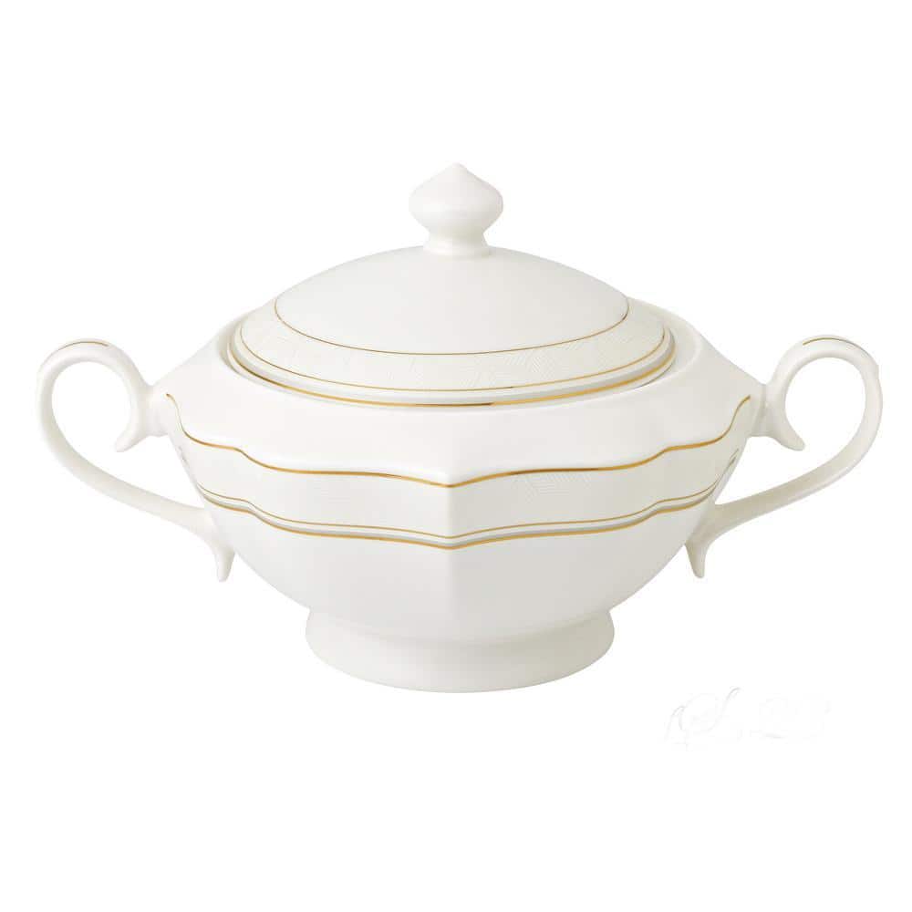 Lorren Home Trends Grace Series 12 in. x 8.5 in. x 7 in. 4 Qt. 128