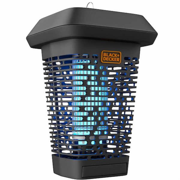 BLACK+DECKER Bug Zapper | Electric UV Insect Killer& Catcher for Flies,  Gnats, Mosquitoes, & Other Flying Pests | 6,000 Sq/Ft Coverage for
