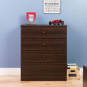 Astrid 4-Drawer Espresso Chest