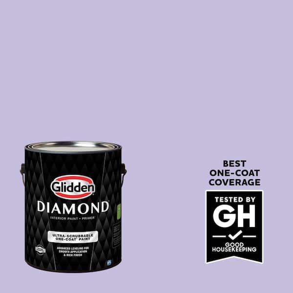 Glidden Diamond 1 gal. PPG1247-4 Purple Dragon Satin Interior Paint