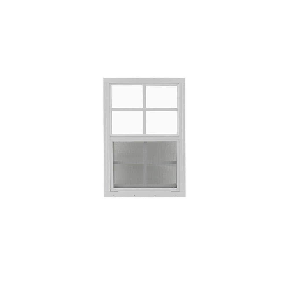 Vertical Slider 12 in x 18 in White Aluminum Window (Flush Mount) Tempered Glass price history on PriceWatchPro
