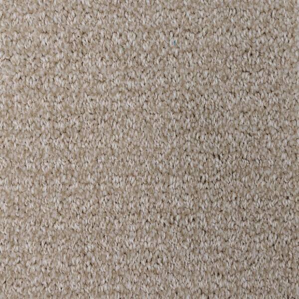 TrafficMaster Tailgate Classic Nash Beige 28 oz. SD Polyester