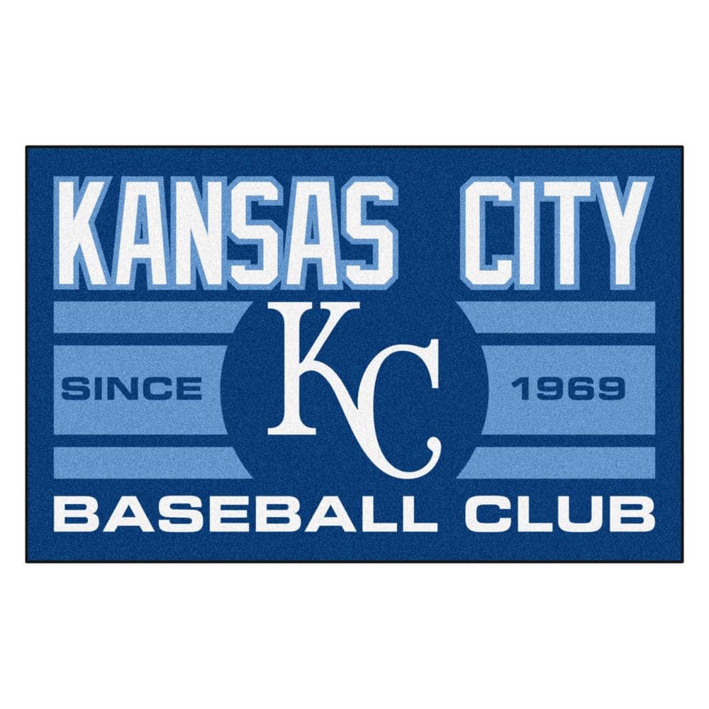 FANMATS MLB Kansas City Royals Blue 2 ft. x 3 ft. Area Rug 18470 - The Home  Depot