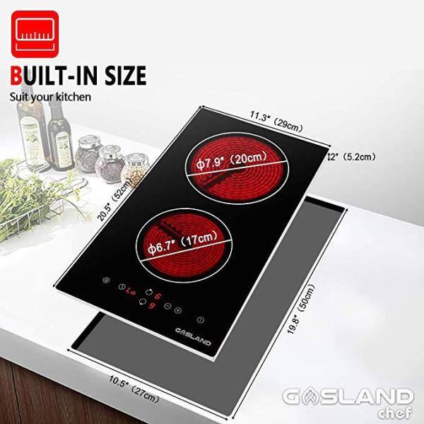 Ranges & Cooking Appliances Home Gasland chef CH30BF 12''Electric Vitro Ceramic Surface Radiant