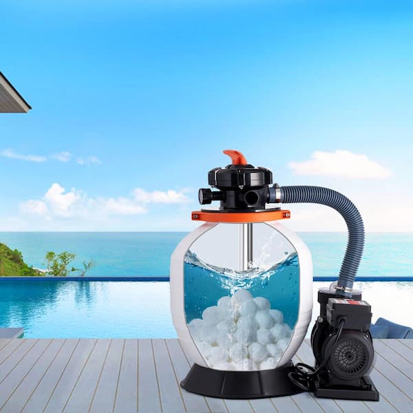 Pool Filter Balls for Sand Filter 3.5 lbs. Filter Balls Replace Pool Filter Sand Reusable Polyester Fiber Filter Balls
