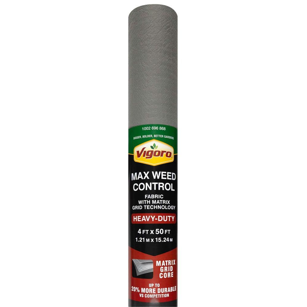 Vigoro 4 ft. x 50 ft. Heavy Duty Matrix Grid Landscape Fabric