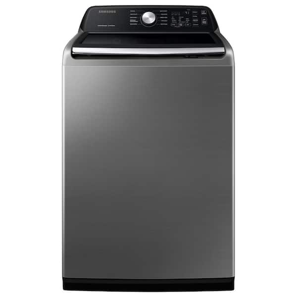 Reviews For Samsung 4 5 Cu Ft Top Load Washer With Impeller And Active Water Jet In Platinum Pg 2 The Home Depot