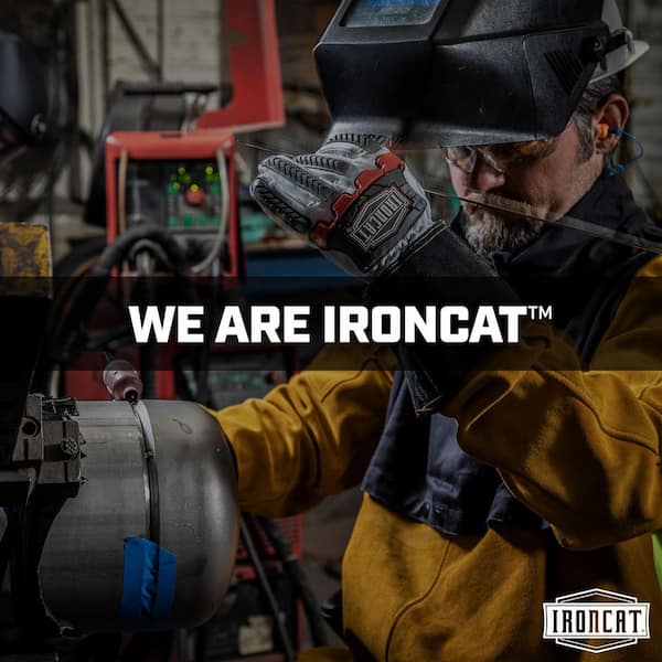 Ironcat XX-Large Flame Resistant Leather Welding Cape Sleeve 7000