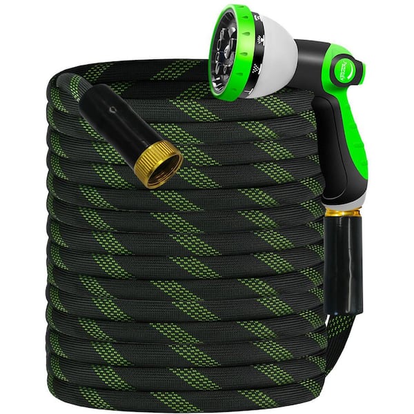 5/8 inch x 2.5ft Heavy Duty Flexible Lightweight Hybrid Garden Leader Hose with Bend Protection