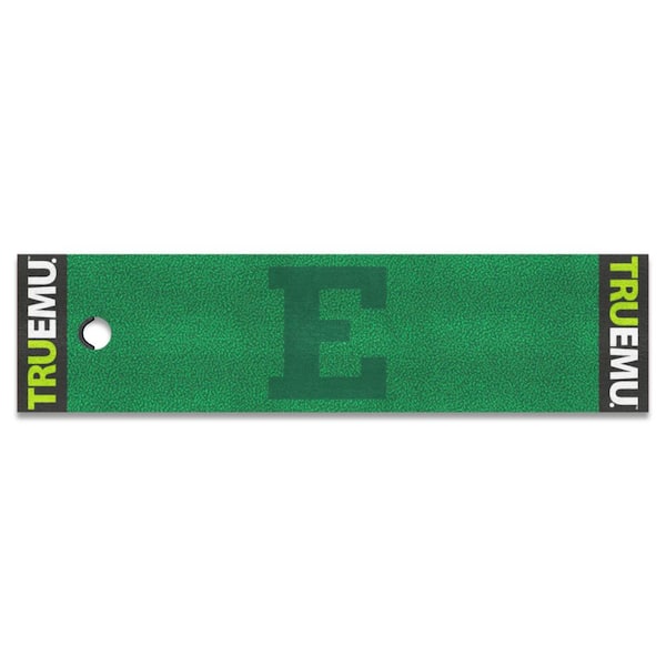 FANMATS 1.5 ft. x 6 ft. Eastern Michigan Eagles Putting Green Mat