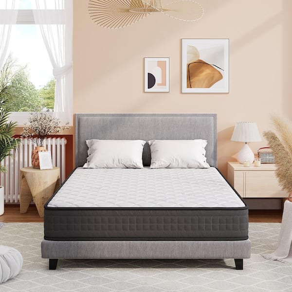 8 in. Soft King Size Memory Foam Bed Mattress Medium Firm Breathable Pressure Relieve