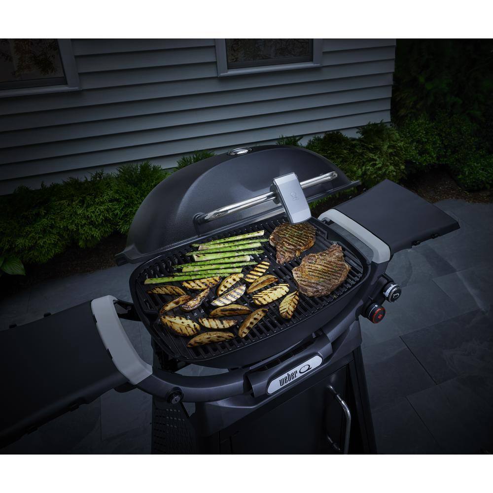 Silver LED Handheld Battery Operated Grill Light