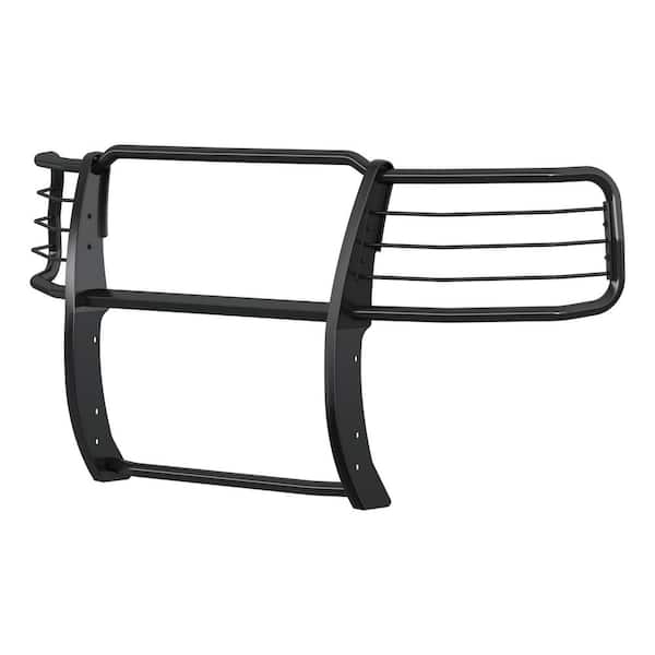 Aries 1-1/2-Inch Black Steel Grille Guard, No-Drill, Select Chevrolet Silverado 1500