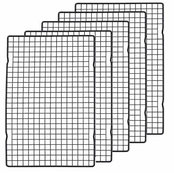 15.9 in. W x 10 in. D Stainless Steel Sliver Cooling Racks, Heavy Duty Wire Rack for Grilling, Roasting and Cooking