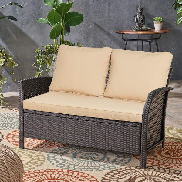 Patio loveseat shop replacement cushions