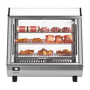 26 in. Glass Countertop Display Warmer, 6.5 cu. ft. in Stainless Steel