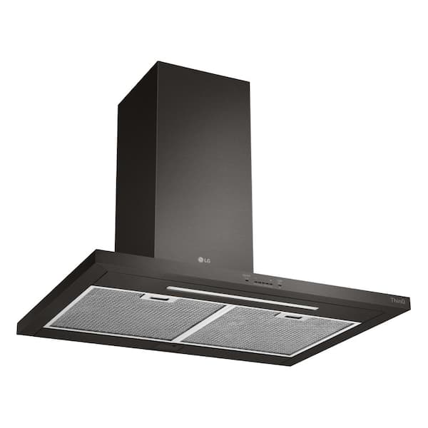 LG 30 Convertible Range Hood Black Stainless Steel HCED3015D