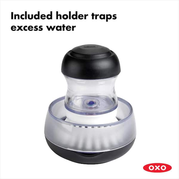  OXO SteeL Soap Dispensing Dish Brush 10 In : Home