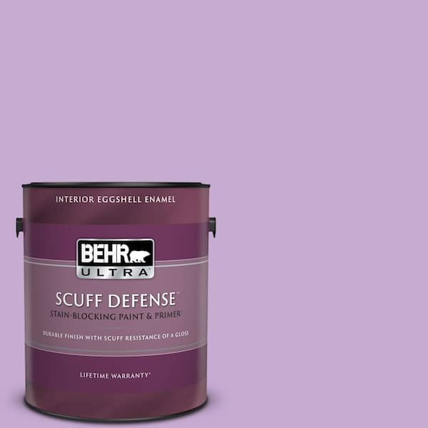 BEHR ULTRA 1 gal. #660B-4 Pale Orchid Extra Durable Eggshell Enamel Interior Paint & Primer