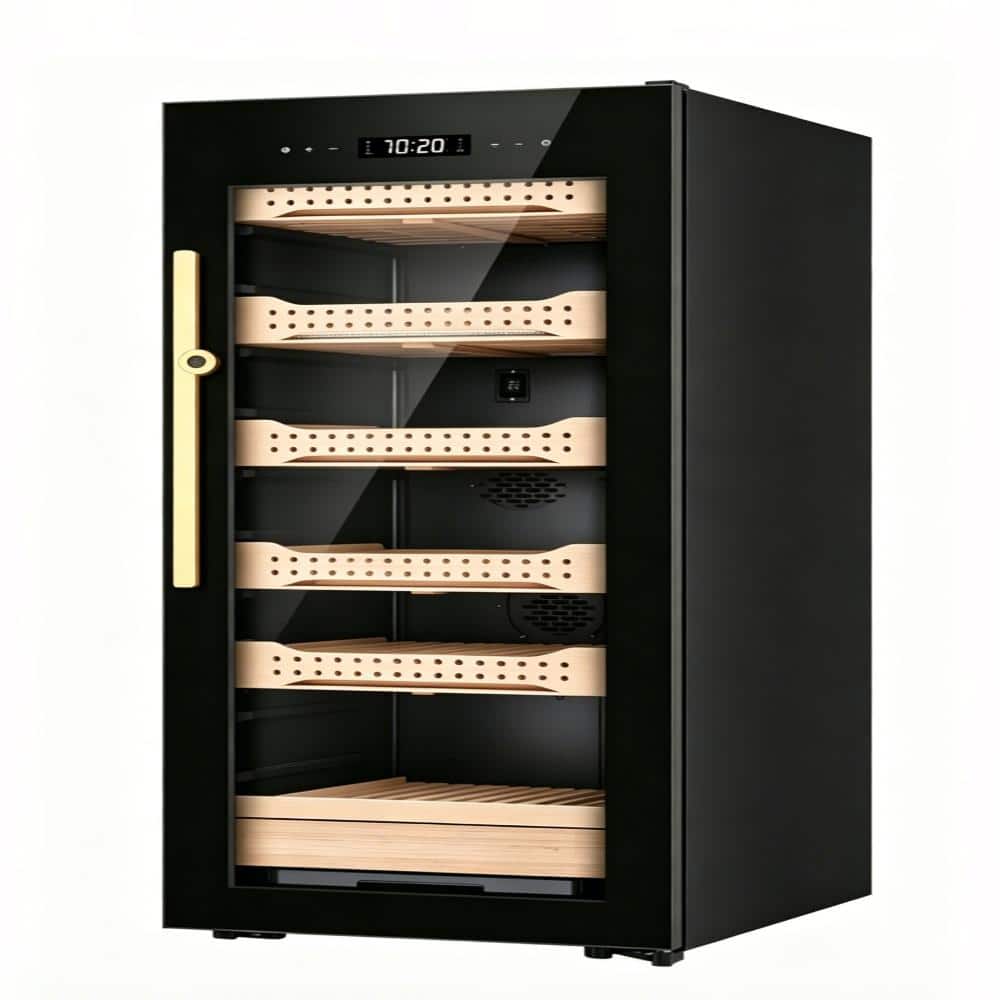 B4 Electric Humidor 1200 Capacity App Control Fingerprint Lock Cedar Interior price history on PriceWatchPro