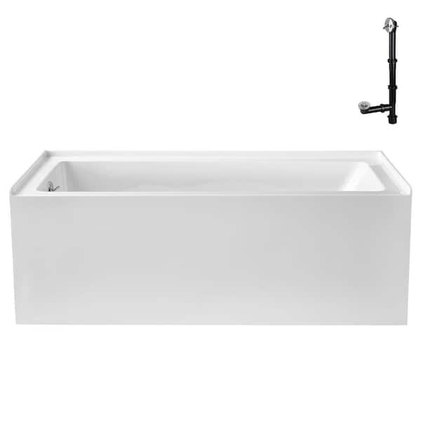 Streamline GA-300-2-CH 60 in. x 30 in. Acrylic Soaking Alcove