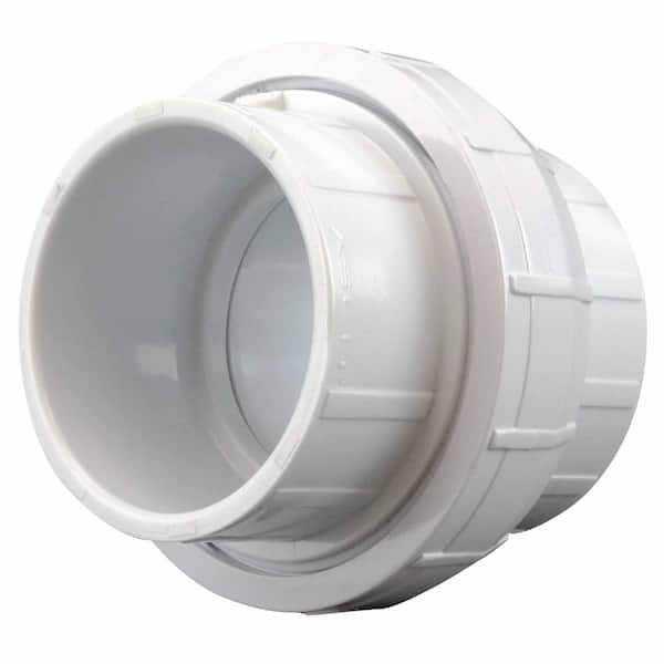 Apollo 2 in. x 2 in. PVC Slip Joint x Slip Joint Union PVCU2 - The Home  Depot