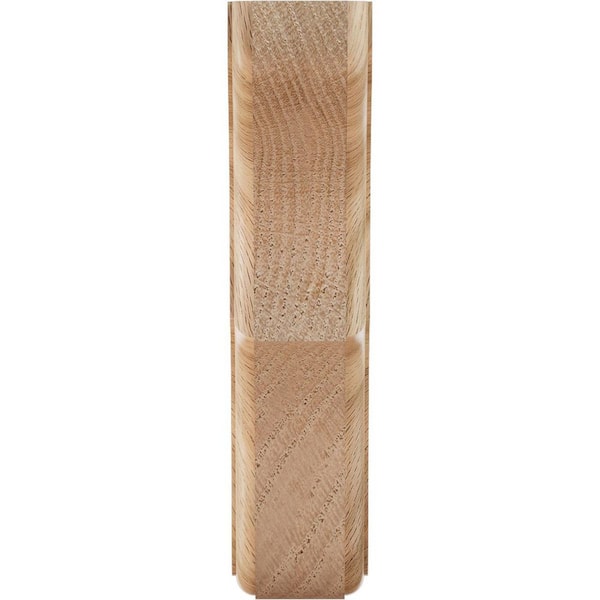 Ekena Millwork 1-3/4 in. x 7-1/2 in. x 7-1/2 in. Red Oak Stratford