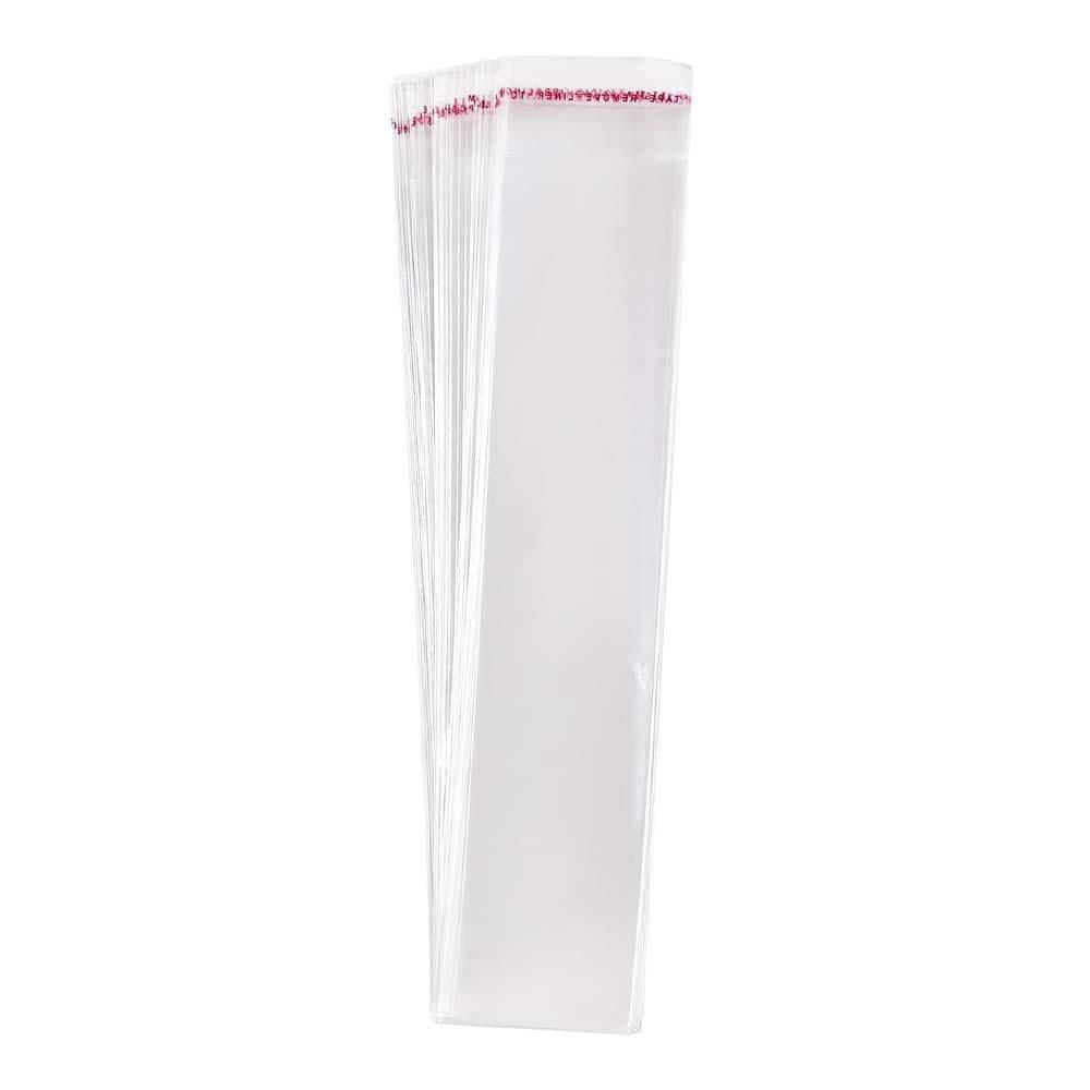 2 in. x 10 in. Clear Self Sealing Cellophane Bags 100-Piece Resealable Bags for Pretzel Rods Cookies Candy Packaging price history on PriceWatchPro