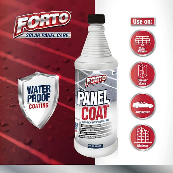 FORTO 32 oz. Solar Panel Coat VF0409 - The Home Depot