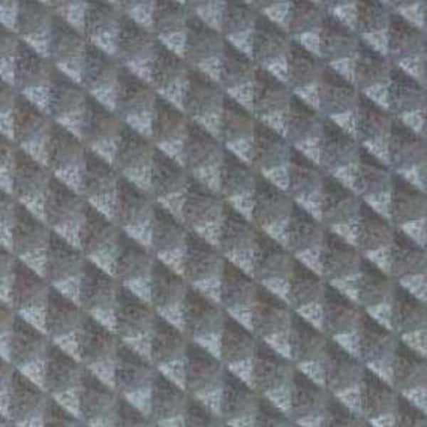 DURAL DIAMONDTRED 0.5625 in. D x 98.5 in. W x 98.4 in. L Anti-Slip Insert PVC Mid Gray Molding and Transition Trim