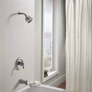 Banbury Single Handle 1-Spray Tub and Shower Faucet 1.75 GPM in Spot Resist Brushed Nickel (Valve Included)