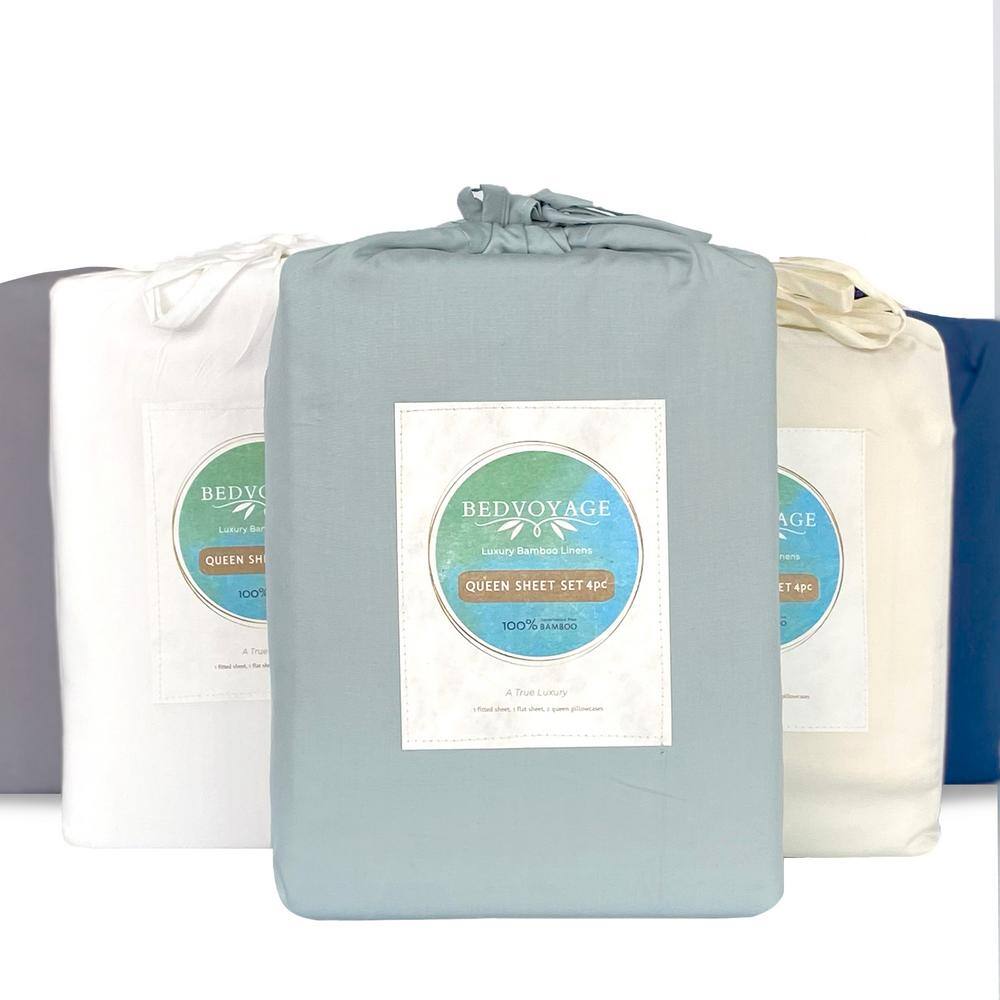 Ivory Queen Bamboo Viscose Cooling Bed Sheet Set
