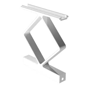 White Aluminum Deck Railing Decorative Handrail Spacers Kit