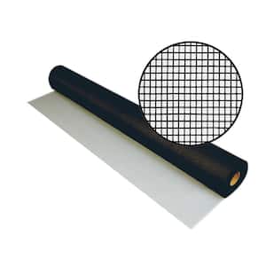 Charcoal Fiberglass Mesh Roll 48 in. x 25 ft.