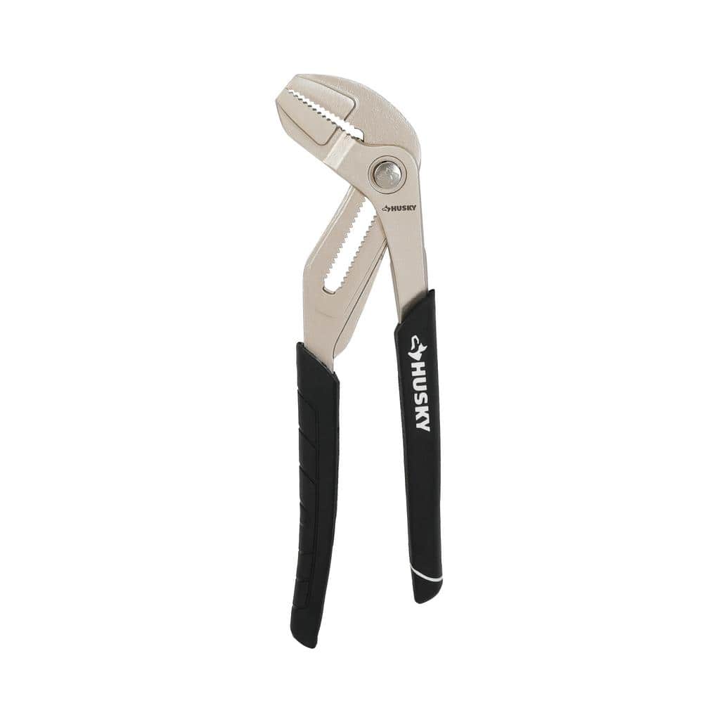 10 in. Groove Pliers with Quick Adjusting Joint and Straight Jaw
