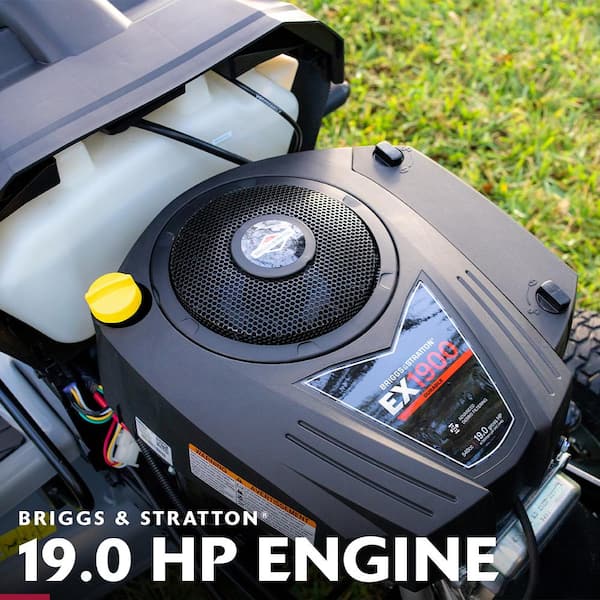 MT200 42 in. 19.0 HP 540cc EX1900 Series Briggs and Stratton Engine  Automatic Gas Riding Lawn Tractor Mower